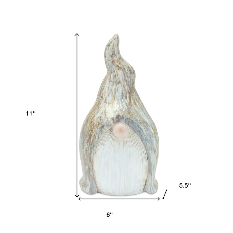 Set of Two 11" Terra Cotta Resin Figurine Tabletop Sculpture - GreatEagleInc