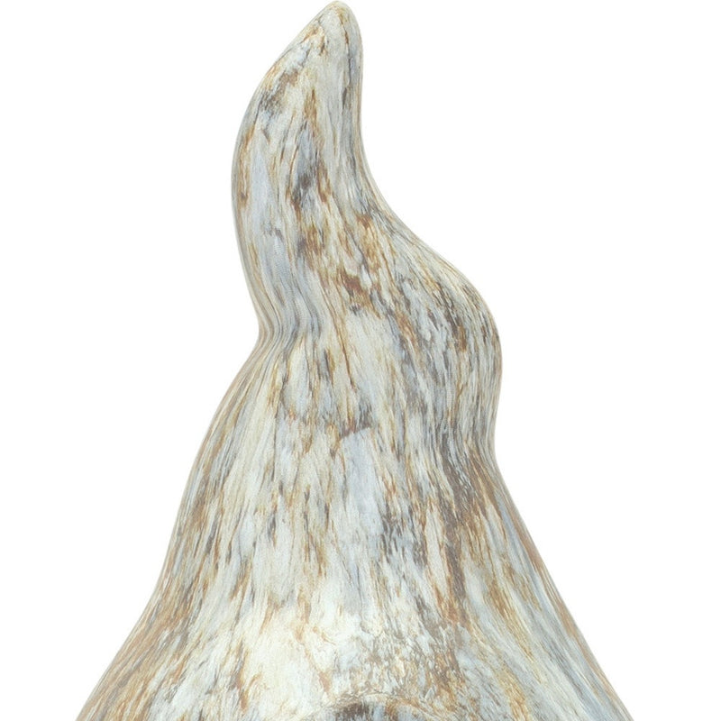 Set of Two 11" Terra Cotta Resin Figurine Tabletop Sculpture - GreatEagleInc