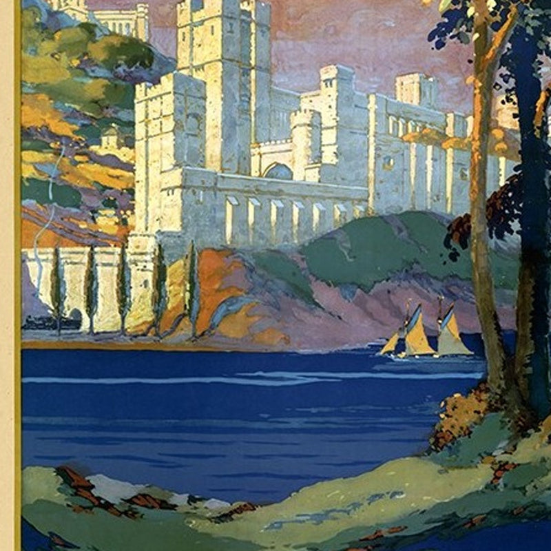 West Point New York Vintage Travel Unframed Print Wall Art - Home Decor