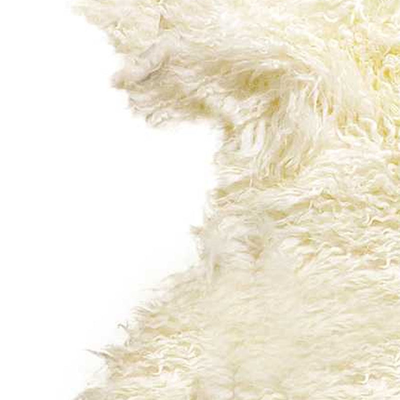 2' X 3' Natural New Zealand Sheepskin Wool Area Rug - Home & Garden