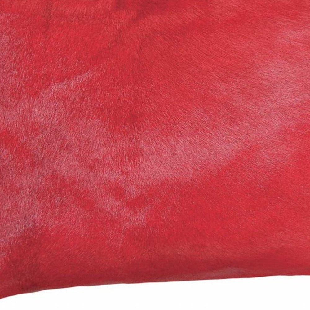 12" X 20" X 5" Firecracker Cowhide  Pillow - Home & Garden