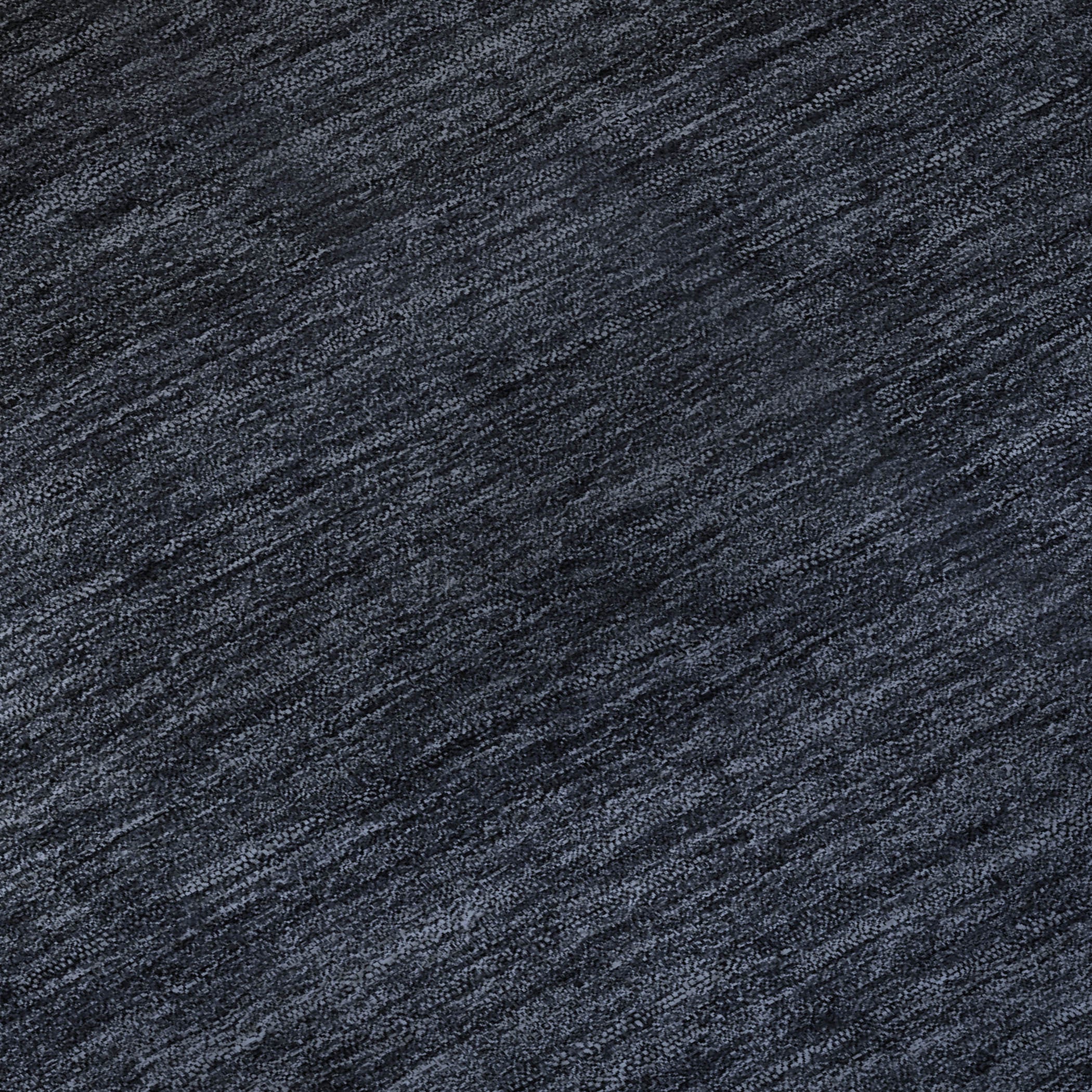 8' Navy Blue And Charcoal Ombre Washable Round Rug With UV Protection - Home & Garden