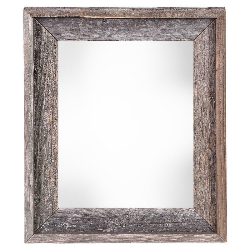 24" x 30" Gray Solid Wood Hanging Picture Frame - Home Decor