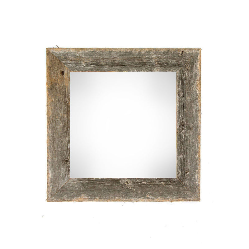 12" x 12" Gray Solid Wood Tabletop Picture Frame - Home Decor