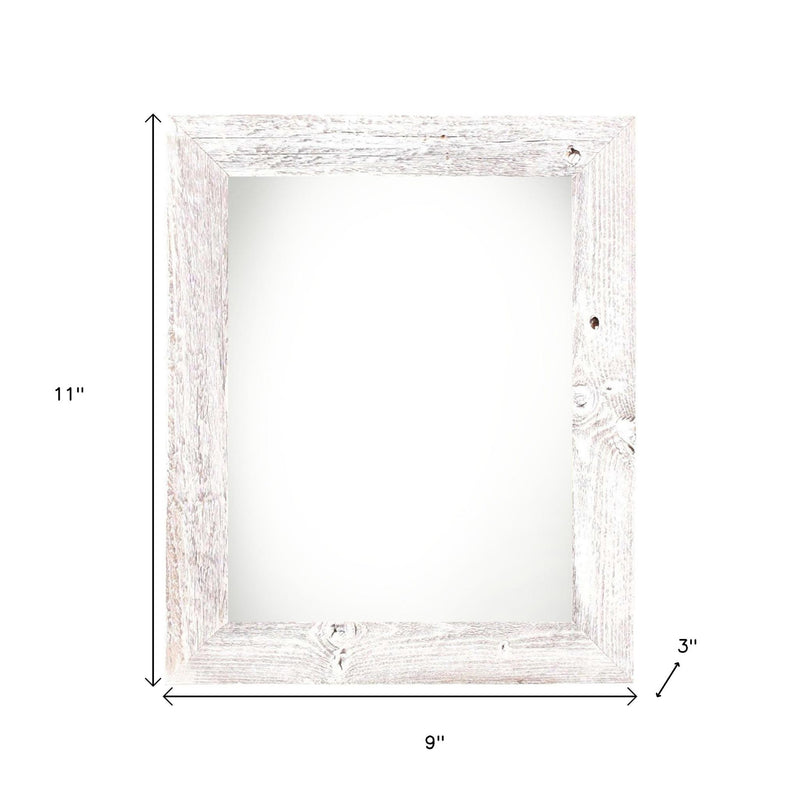 5" x 7" White Solid Wood Tabletop Picture Frame - Home Decor