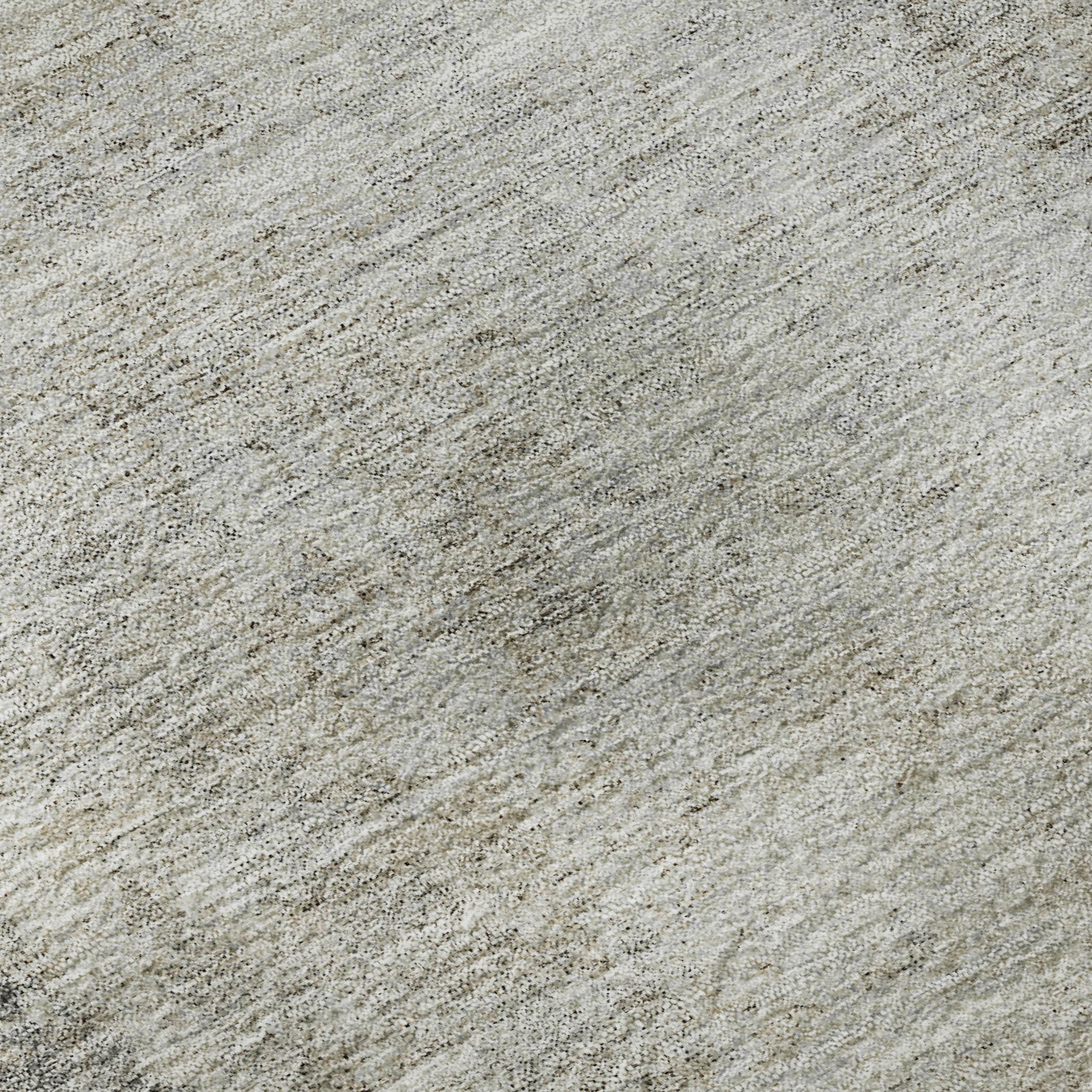 5' X 8' Gray And Ivory Abstract Washable Area Rug With UV Protection - Home & Garden