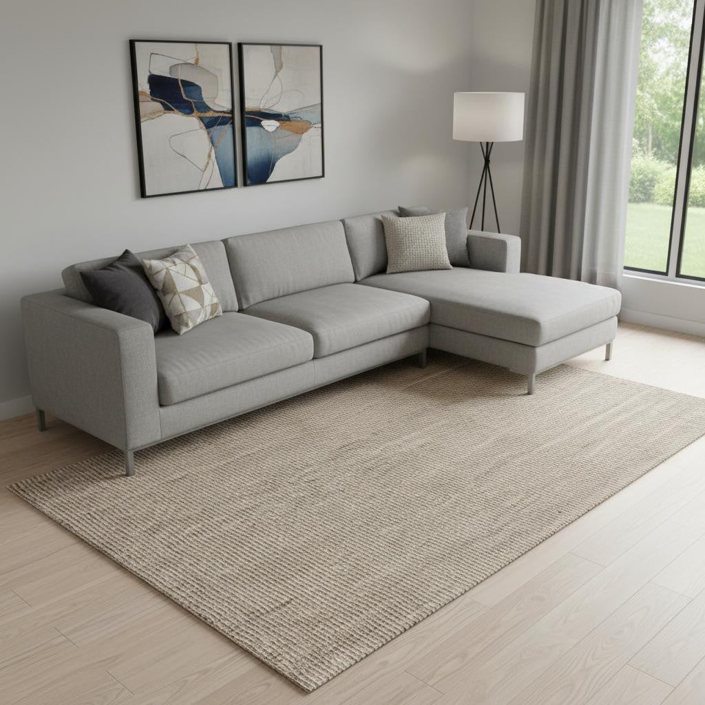 10' X 13' Jute Handmade Area Rug - Home & Garden