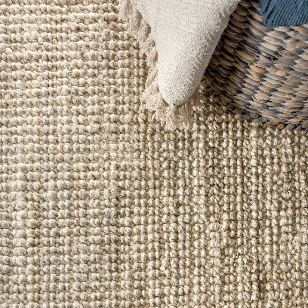 16' Jute Handmade Runner Rug - Home & Garden