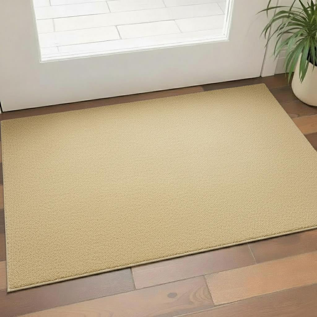 3' X 5' Mustard Area Rug - Home & Garden