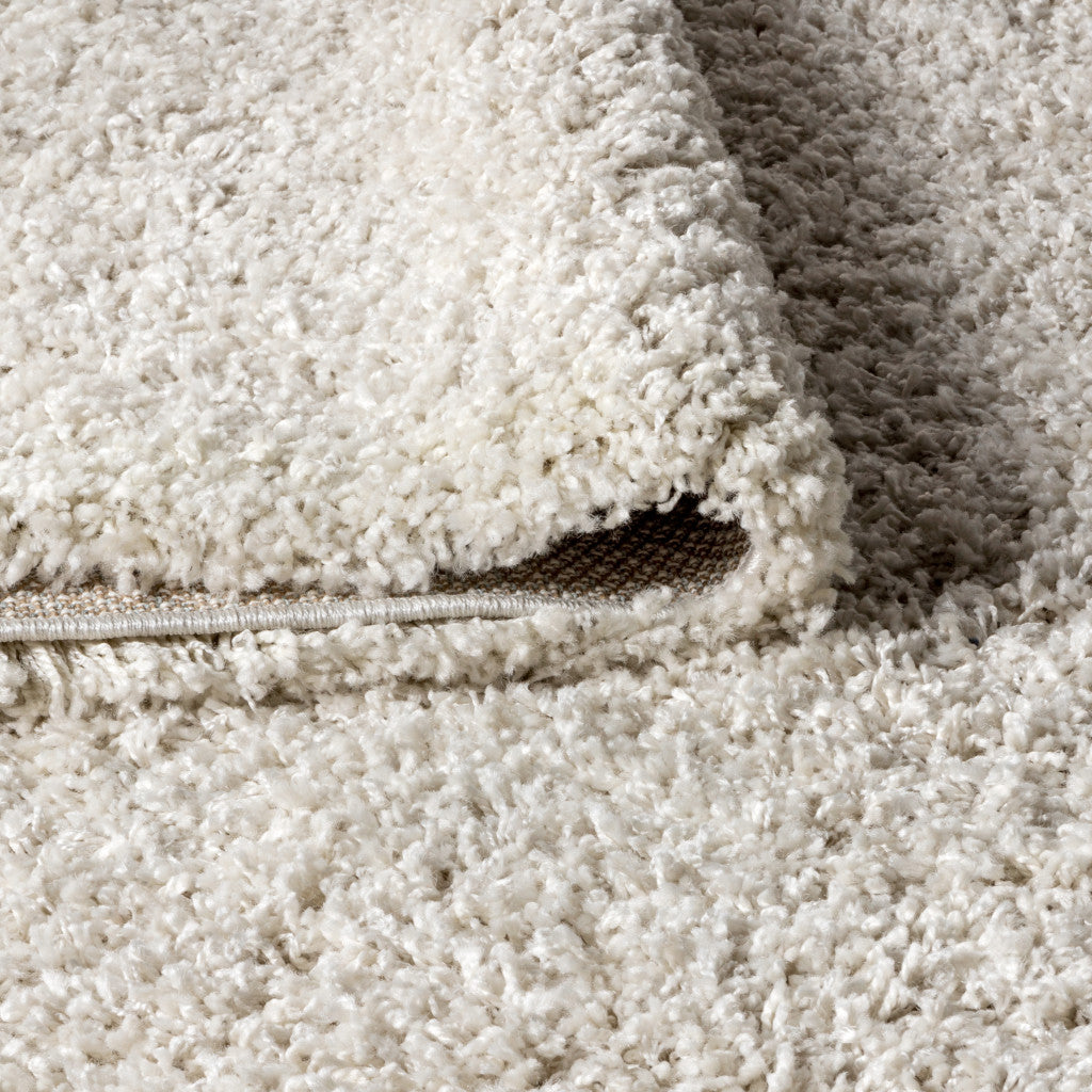 3' X 5' Cream Area Rug With Fringe - Home & Garden
