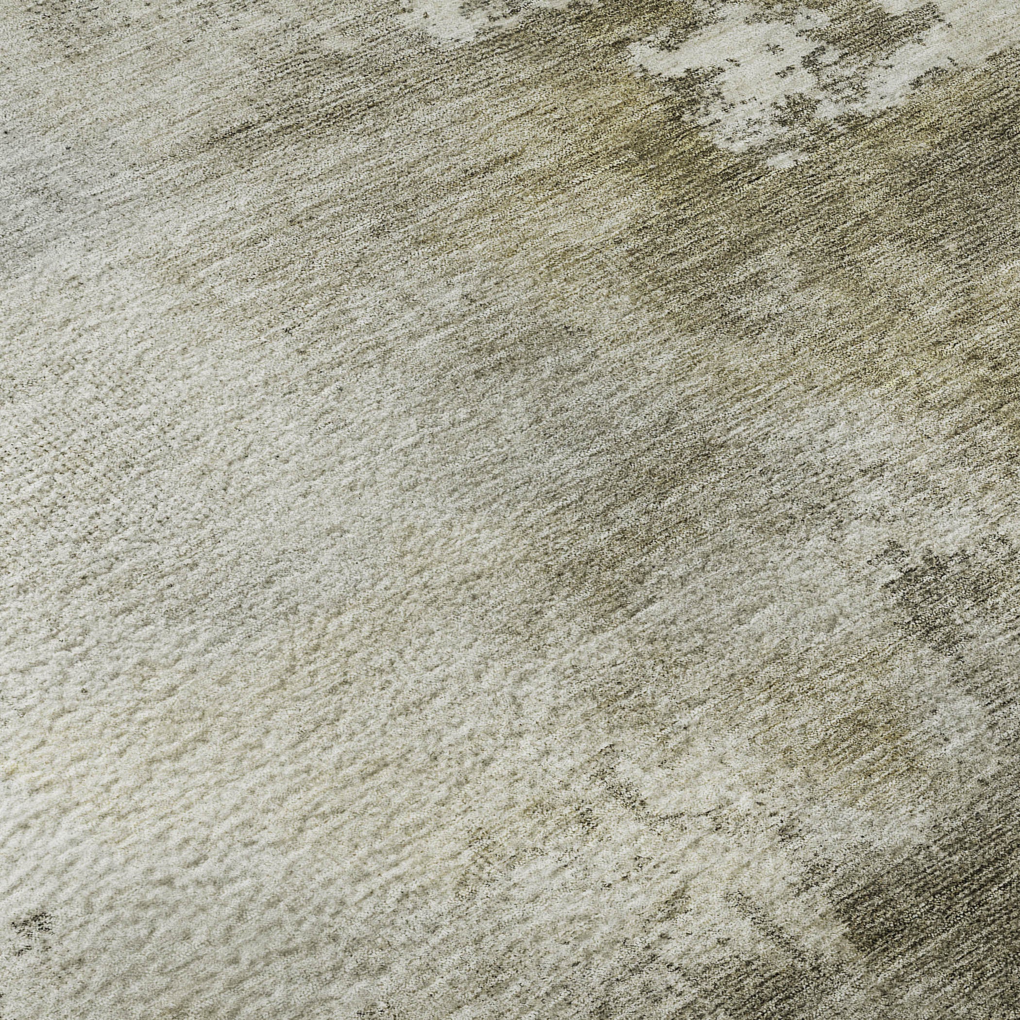 10' X 14' Wheat Ivory And Taupe Abstract Washable Area Rug With UV Protection - Home & Garden