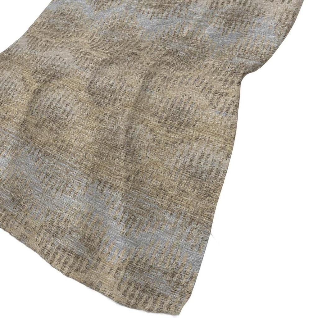 50" X 70" Chocolate And Beige Geometric Plush Throw Blanket - Home & Garden