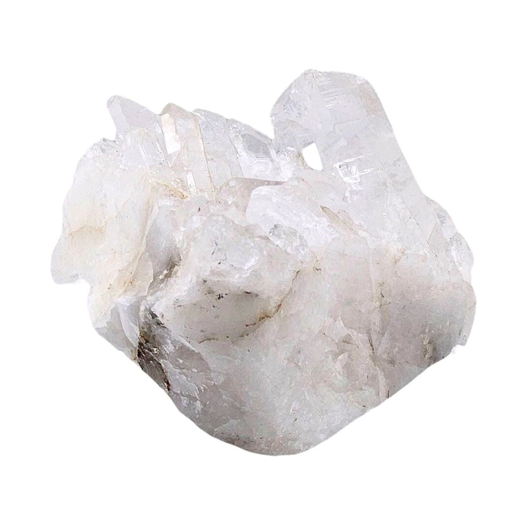 6" White Glass Crystal - Home & Garden