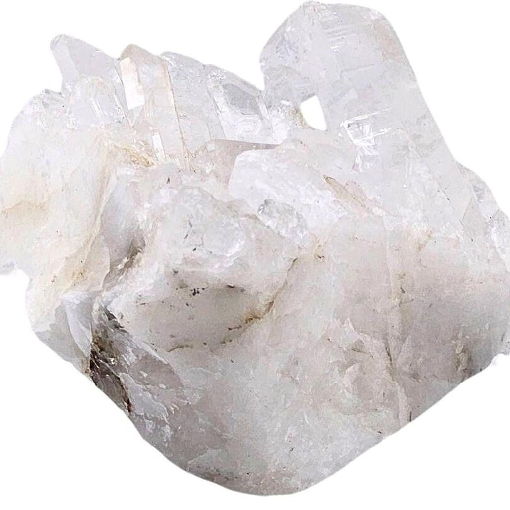 6" White Glass Crystal - Home & Garden