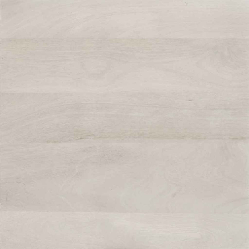 22" Natural Solid Wood Square Pedestal End Table