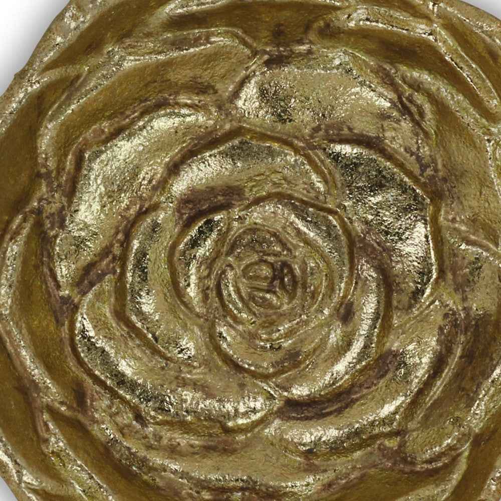 5" Gold Novelty Metal Handmade Tray