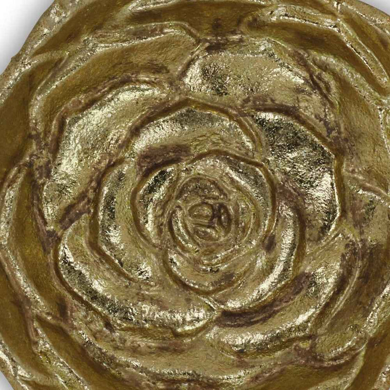 5" Gold Novelty Metal Handmade Tray