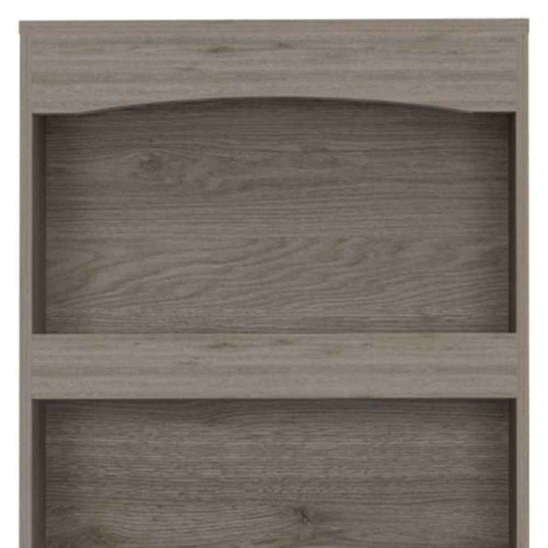 71" Three Tier Bookcase with Two doors