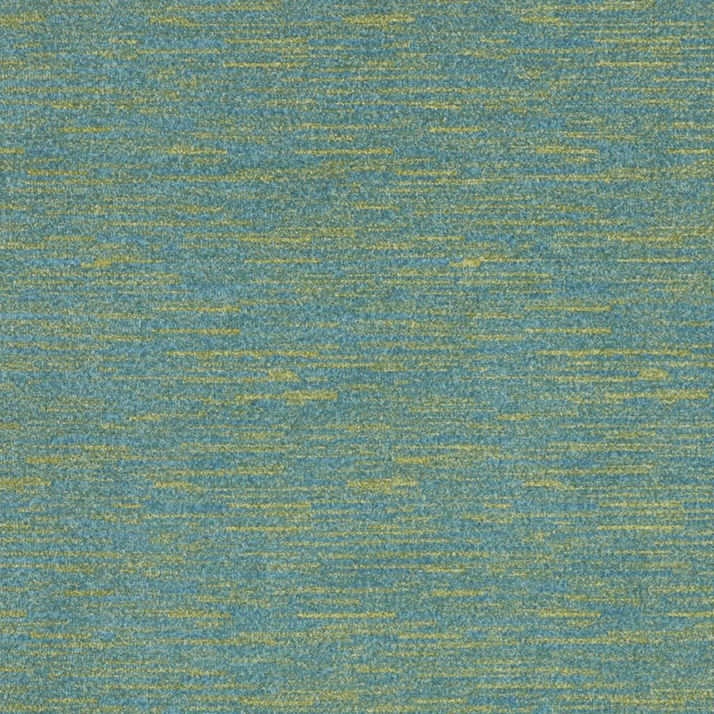 4' X 6' Blue And Green Indoor Outdoor Area Rug - Outdoor