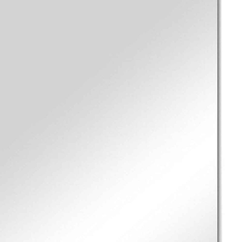 47" Silver Metal Accent Mirror