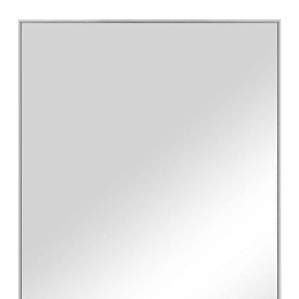 47" Silver Metal Accent Mirror