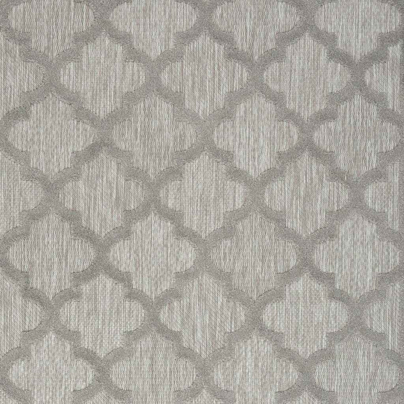 4' X 6' Gray Indoor Outdoor Area Rug