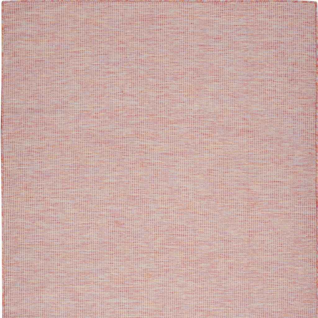 6' X 9' Dark Red Indoor Outdoor Area Rug