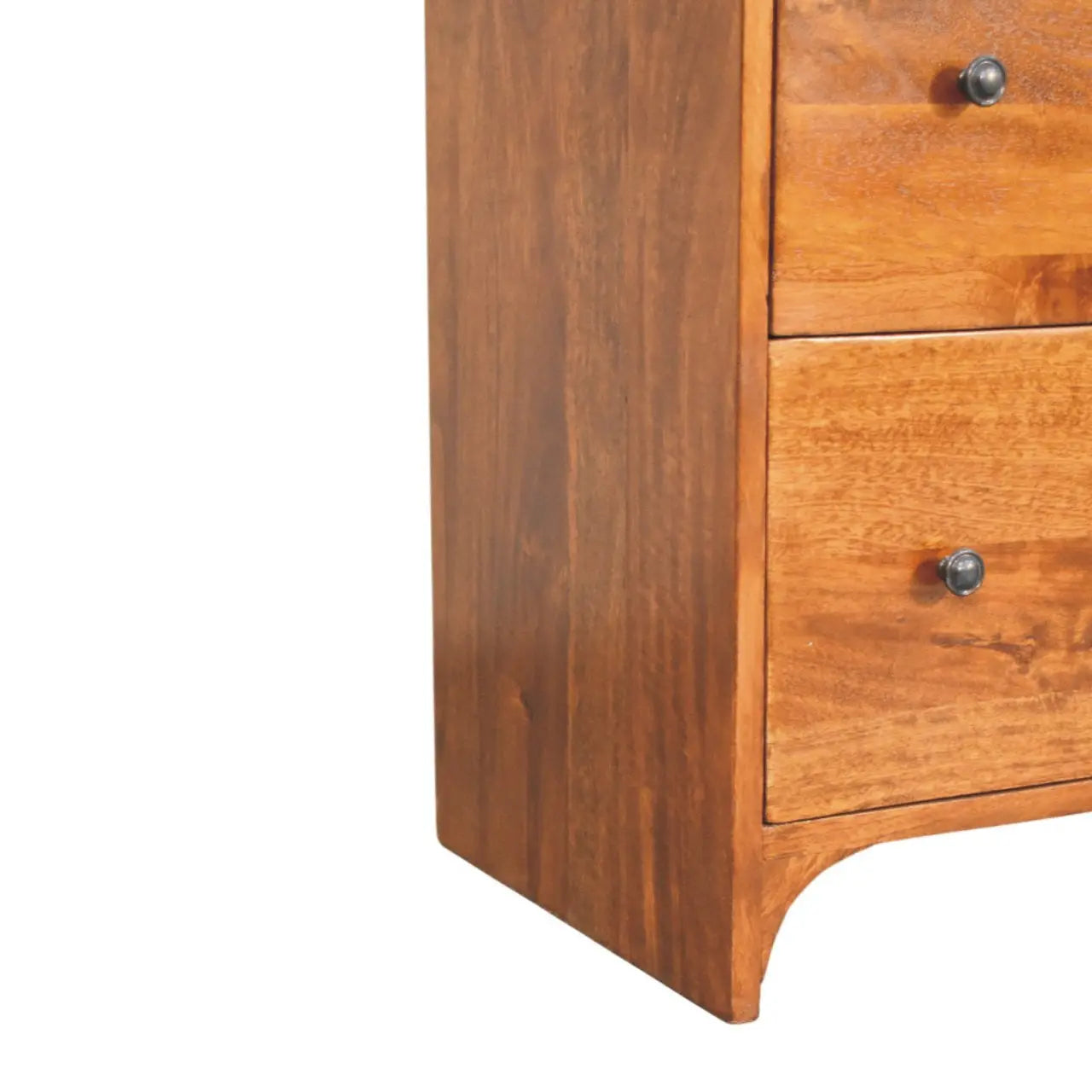 28" Brown Solid Wood Sideboard Homeroots Kitchen & Dining