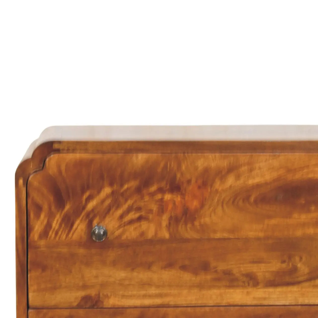 28" Brown Solid Wood Sideboard Homeroots Kitchen & Dining