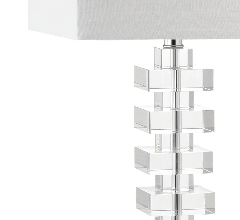 28" Clear Novelty Table Lamp With Shade Homeroots Lighting