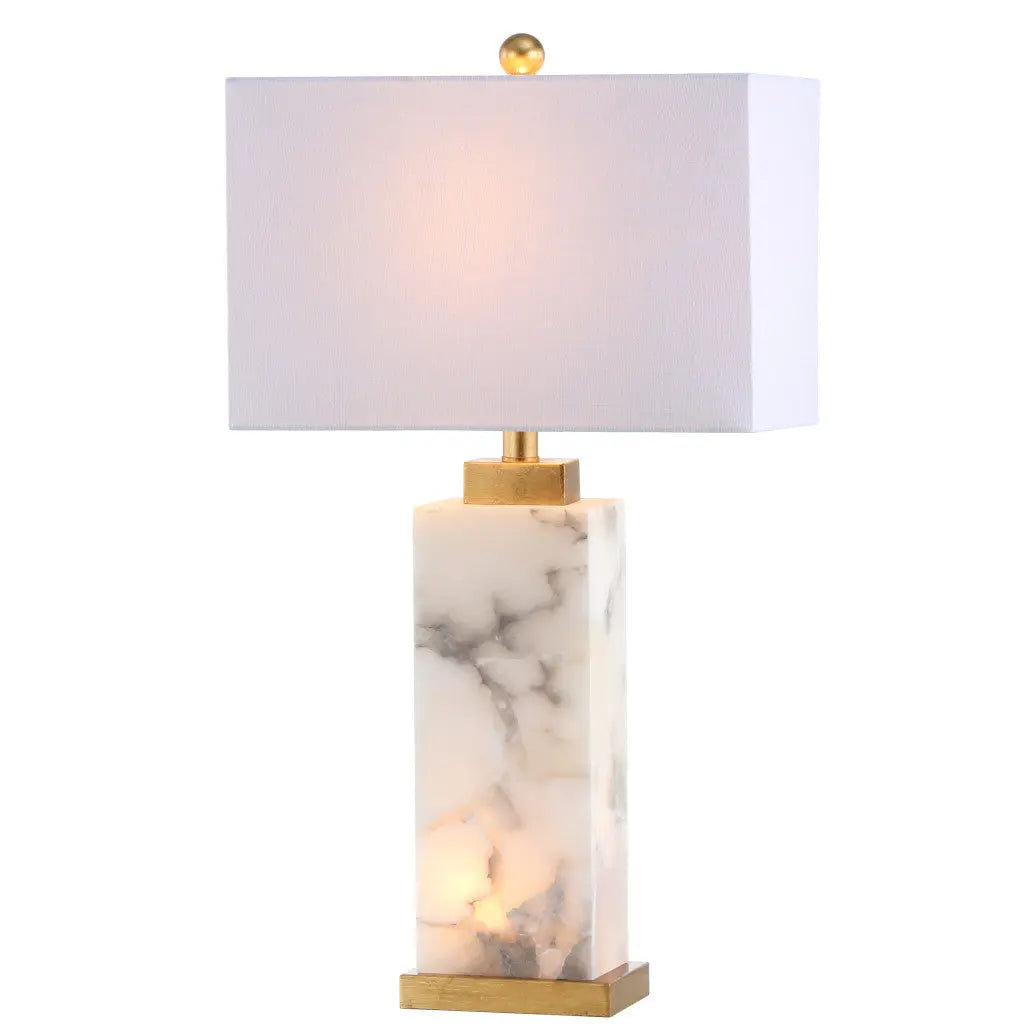 28" Gold Novelty Table Lamp With Shade Homeroots Lighting