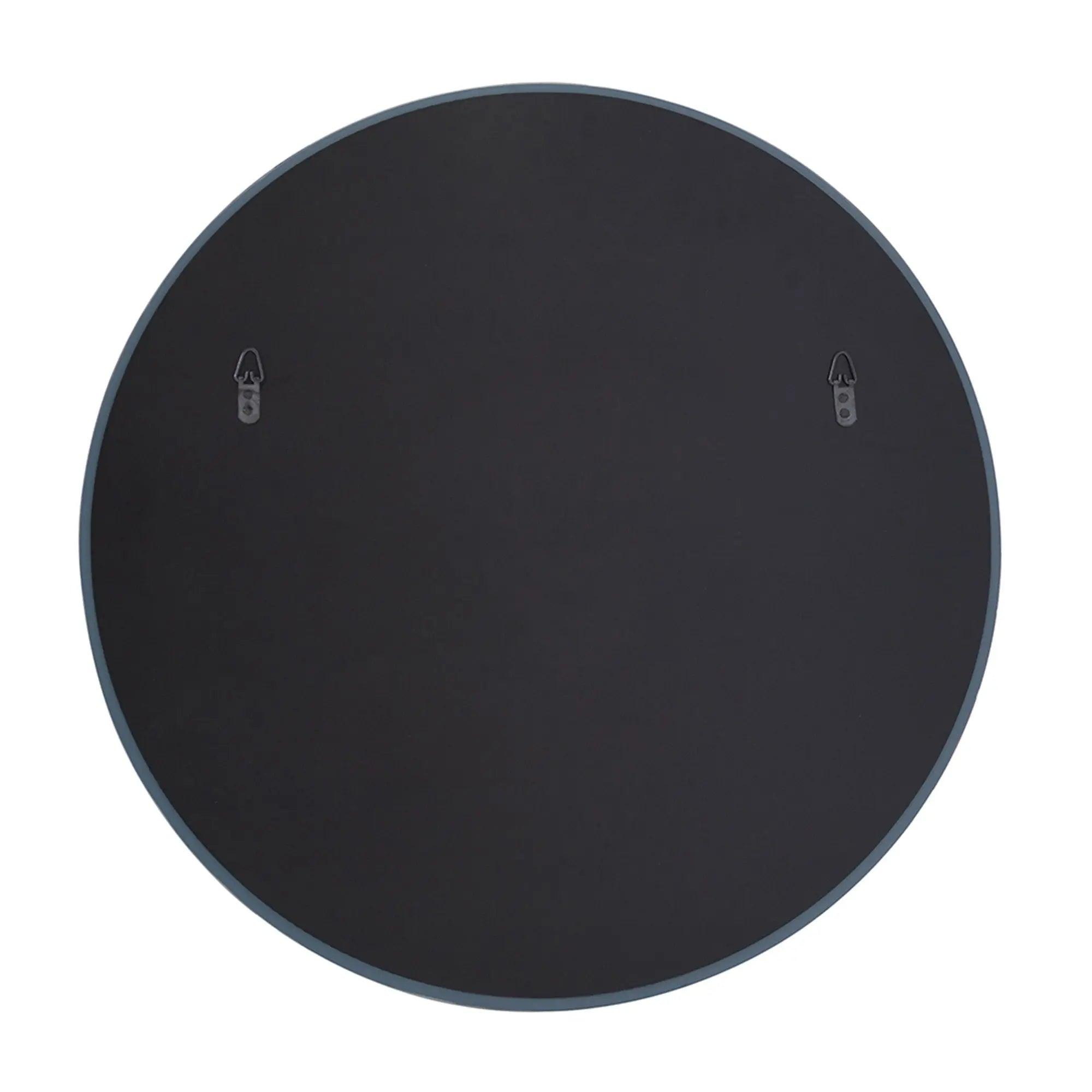 28" Gray Round Unframed Accent Mirror Homeroots Bed & Bath