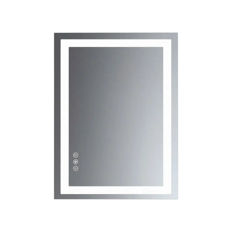 28" Lighted Frameless Bathroom Vanity Mirror Homeroots Bed & Bath