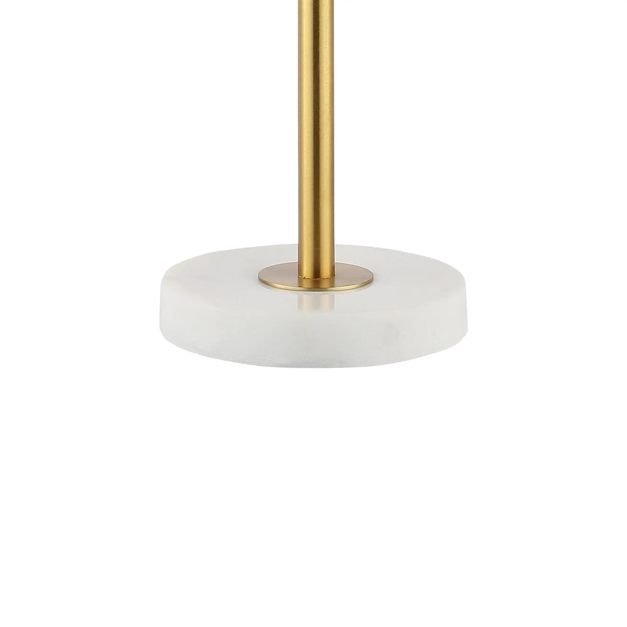 28" White Table Lamp With Globe Shade Homeroots Lighting