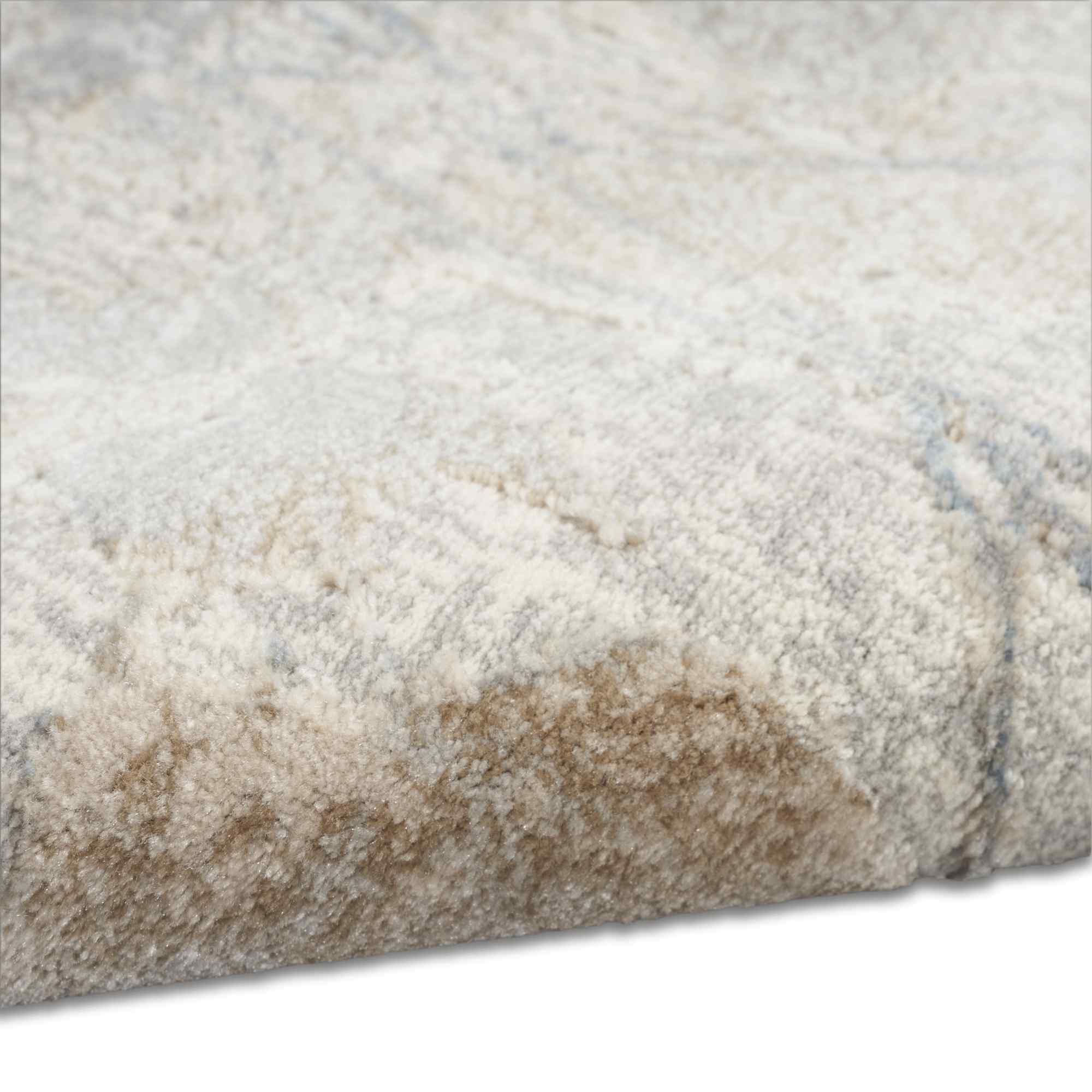 3' X 5' Gray Abstract Power Loom Area Rug - Home & Garden