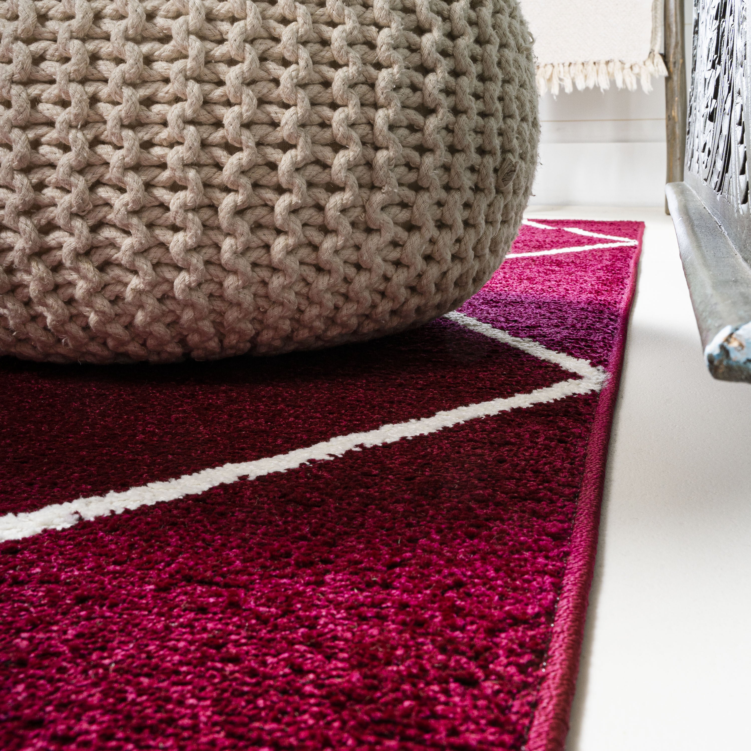 10' Diamond Runner Rug - Home & Garden