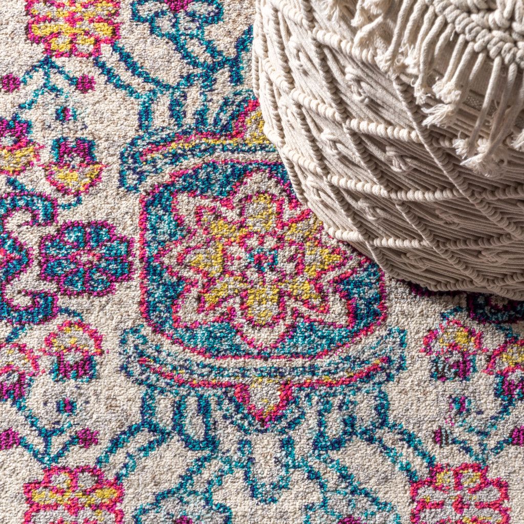 3' X 5' Medallion Area Rug - Home & Garden
