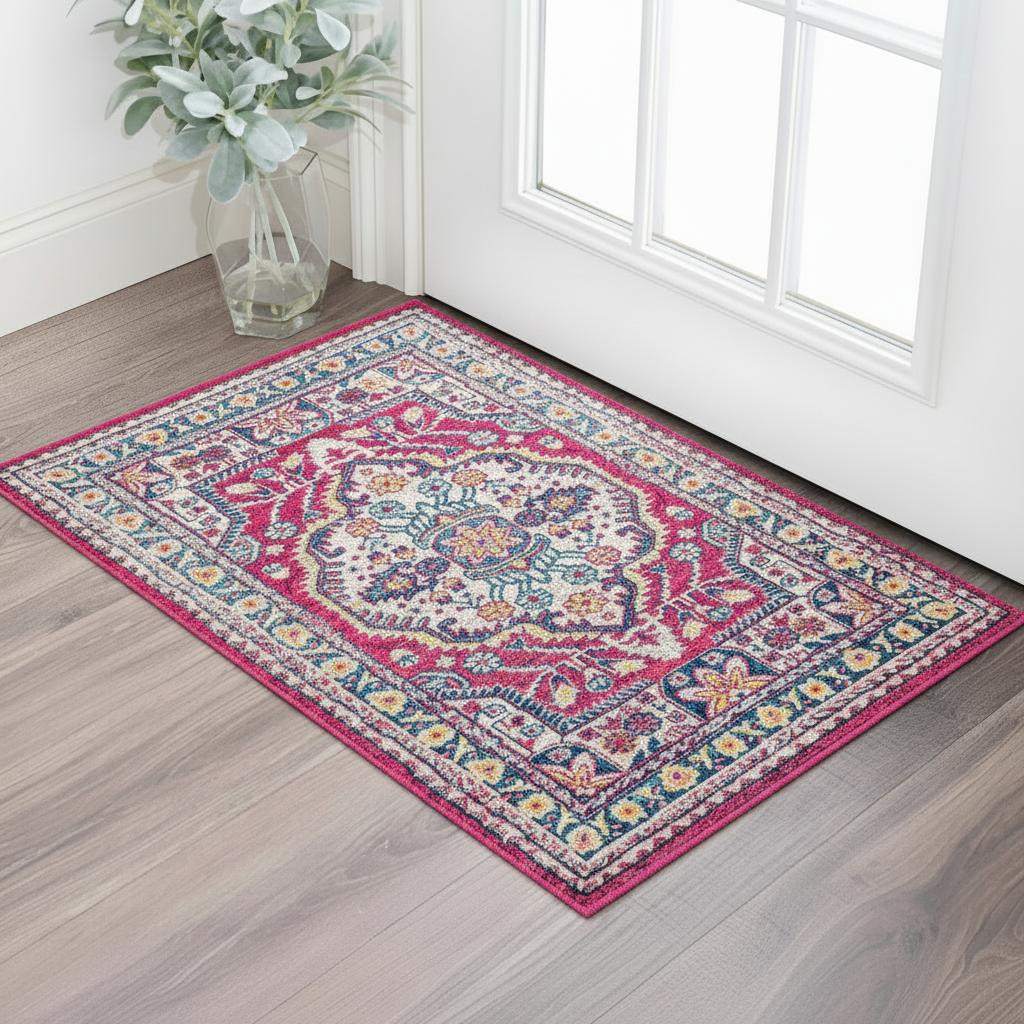 3' X 5' Medallion Area Rug - Home & Garden