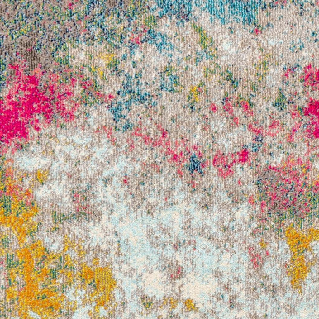 4' X 6' Abstract Area Rug - Home & Garden