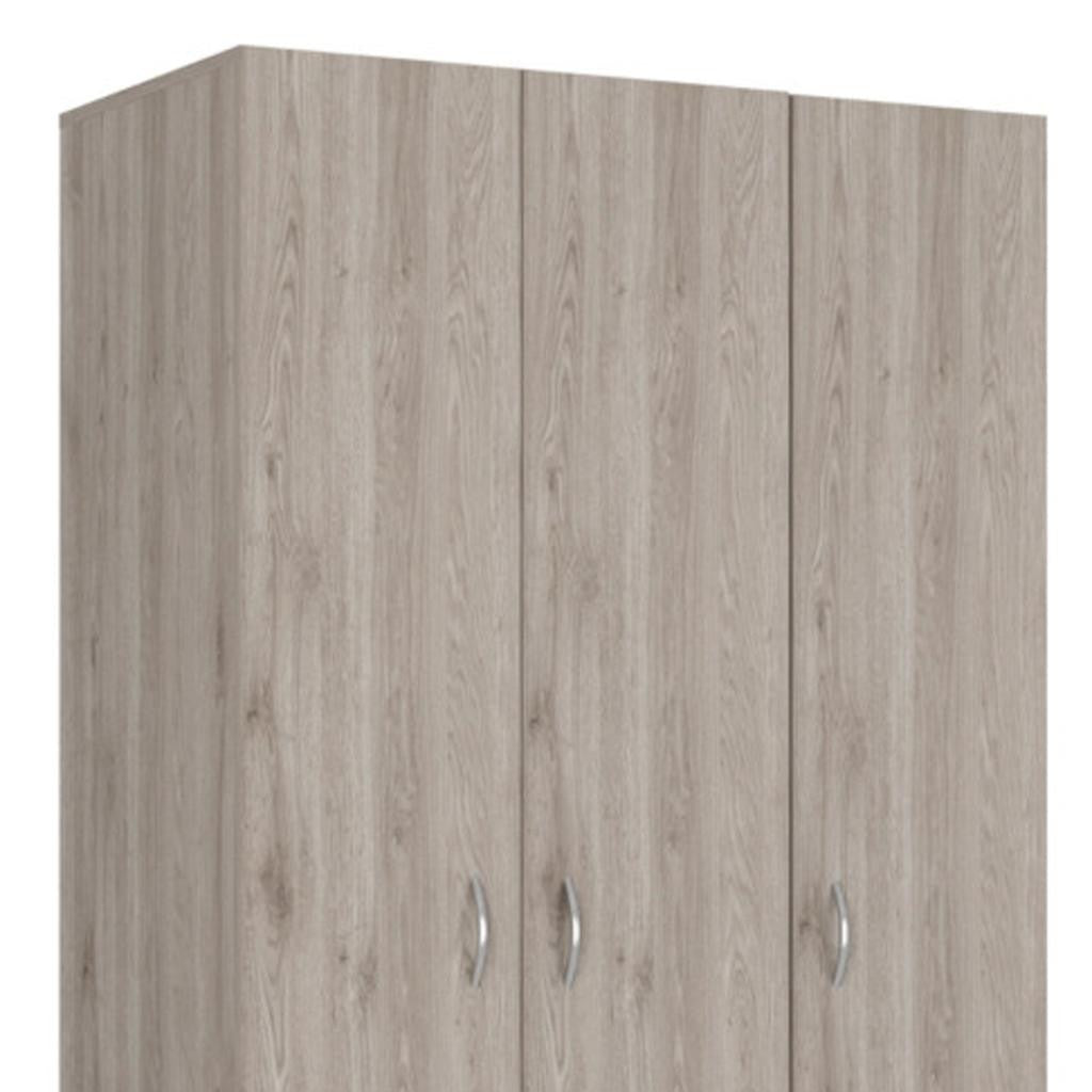 71" Light Gray Wood Two Drawer Combo Dresser - Bed & Bath