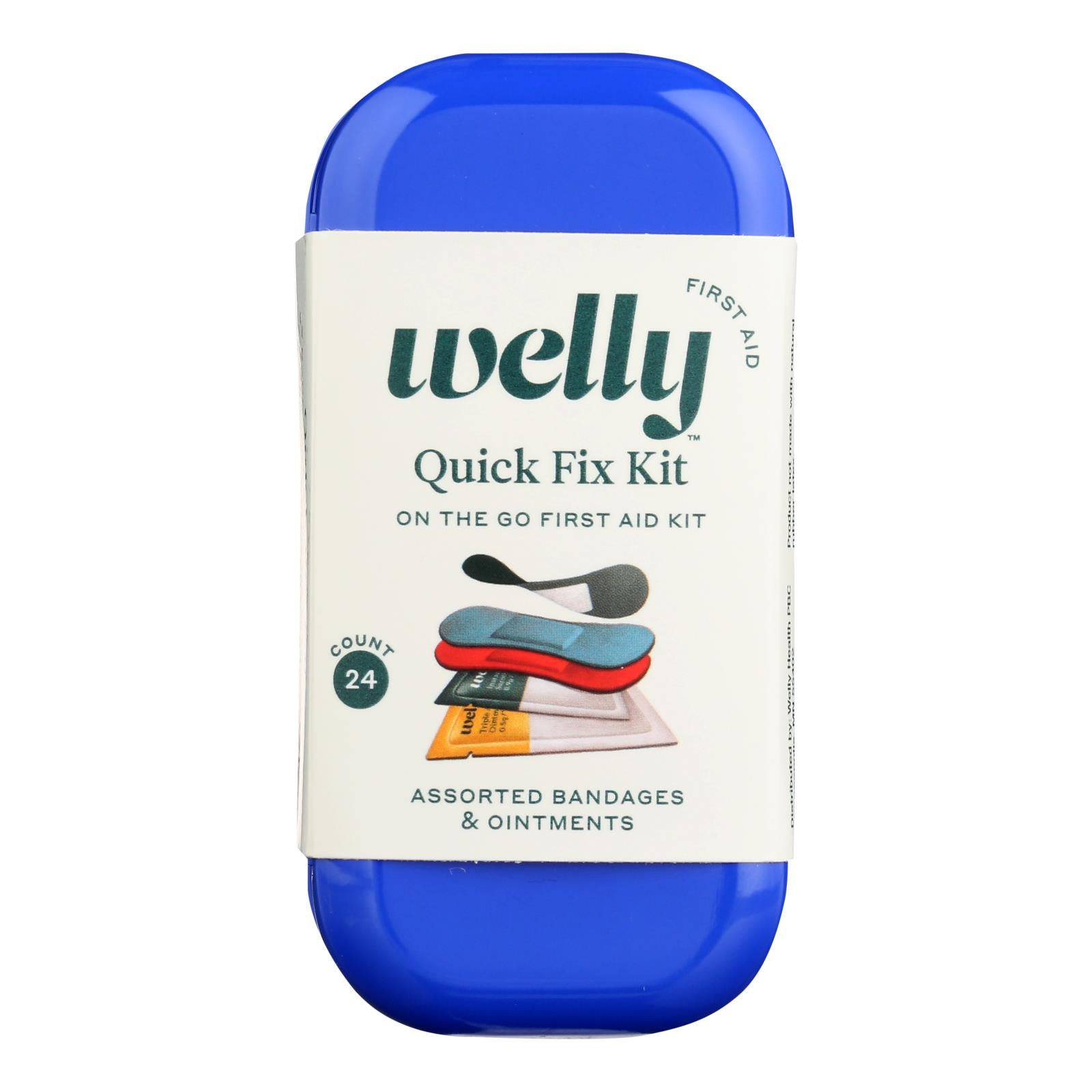 Welly First Aid - 1st Aid Kit Quick Fix - Cs Of 6-24 Ct - GreatEagleInc