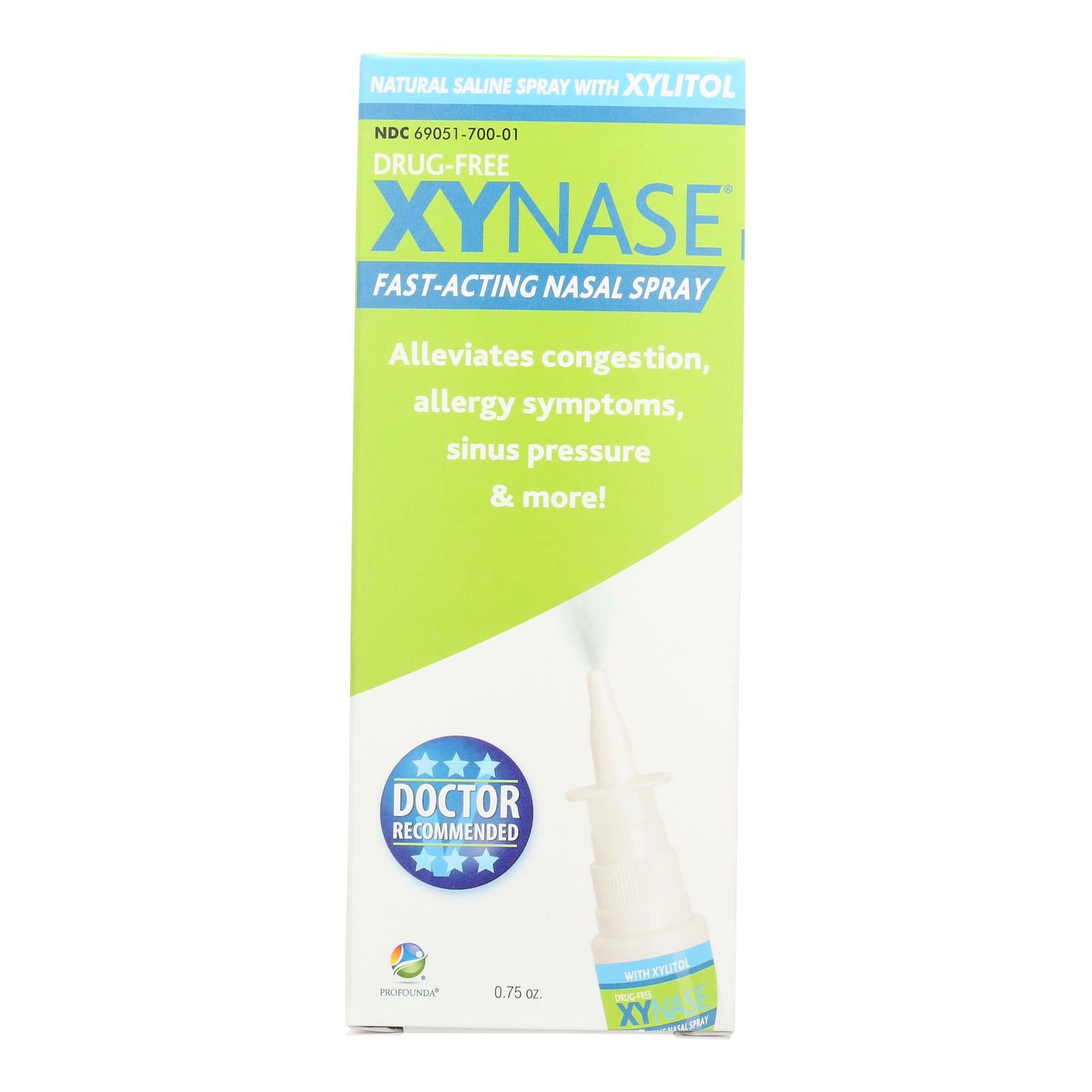 Profounda - Nasal Spray Xnase Fast - 1 Each 1-.75 Oz - GreatEagleInc