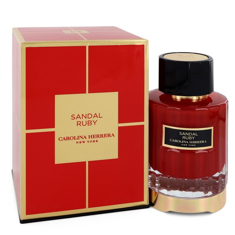 Sandal Ruby by Carolina Herrera Eau De Parfum Spray (Unisex) 3.4 oz for Women Default Title