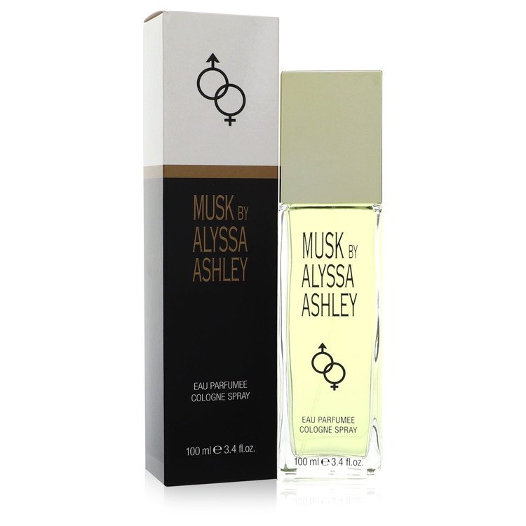 Alyssa Ashley Musk by Houbigant Eau Parfumee Cologne Spray 3.4 oz for Women - GreatEagleInc