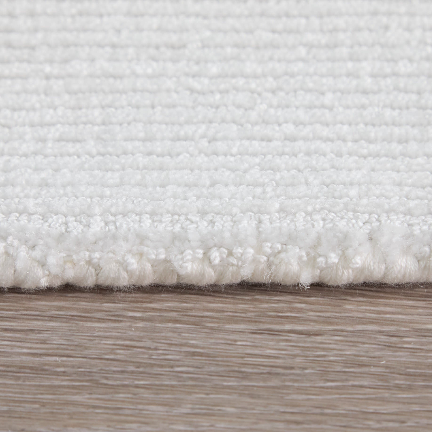 2' X 3' White Hand Woven Area Rug - Home & Garden
