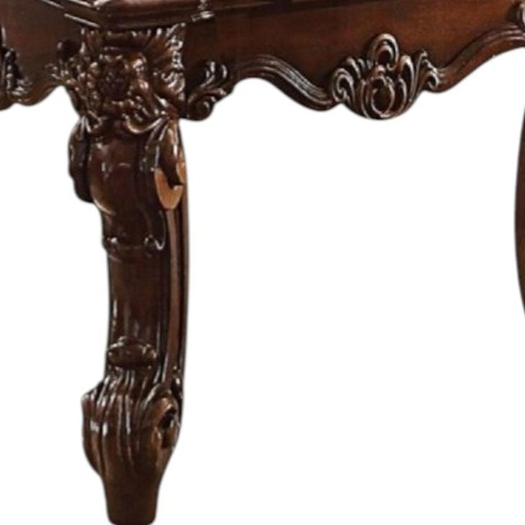 26" Cherry Manufactured Wood Square End Table - Living Room