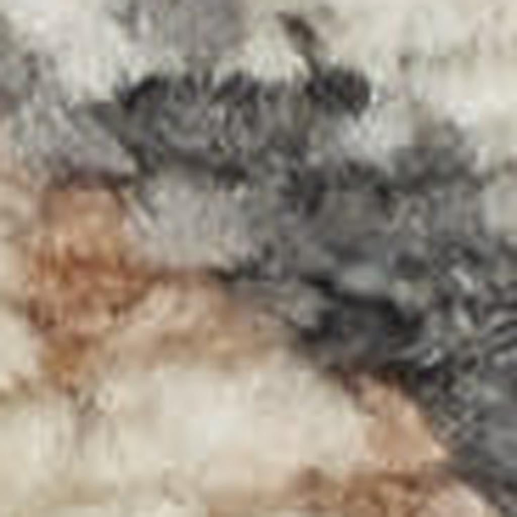 6' X 9' Gray Floral Distressed Area Rug - Home & Garden