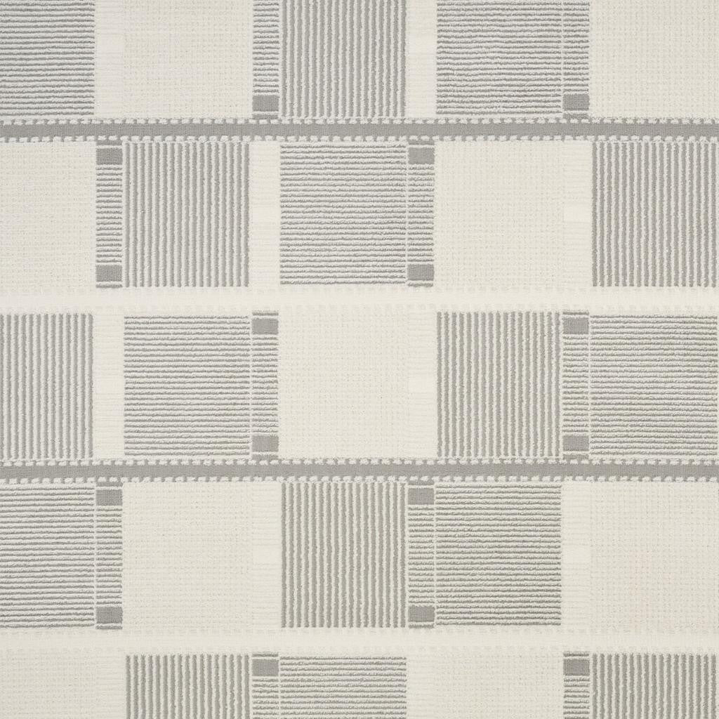 5' X 7' Gray Geometric Power Loom Area Rug - Home & Garden