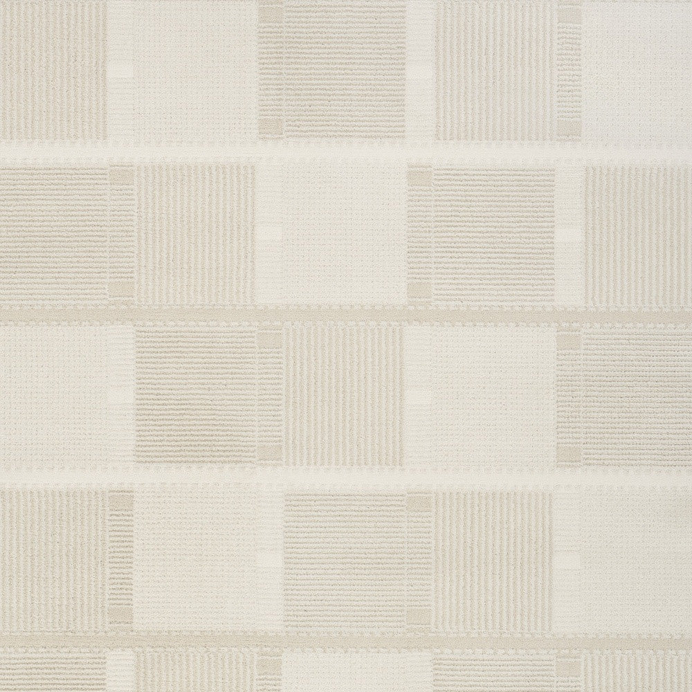 5' X 7' Beige Geometric Power Loom Area Rug - Home & Garden