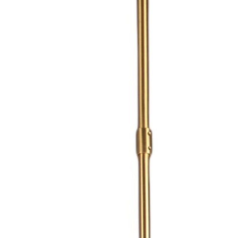Brass Sputnik Six Light Metal Chandelier With White Shades - Lighting